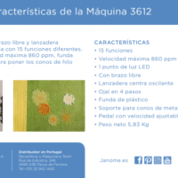 JANOME 3612 - Imagen 5